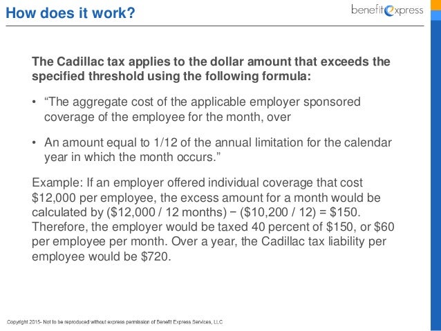 Cadillac Tax for Employers 101 - How to Avoid Penalties?