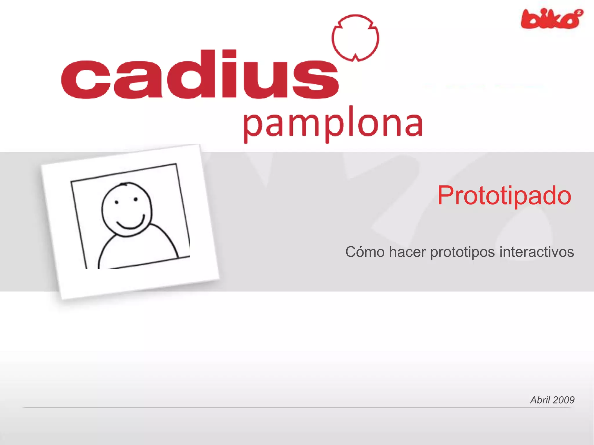 Prototipado: Cómo representar la interacción