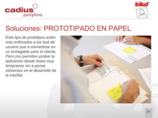 Prototipado: Cómo representar la interacción