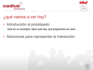 Prototipado: Cómo representar la interacción