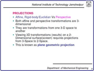 31
National Institute of Technology Jamshedpur
Department of Mechanical Engineering
 