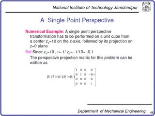 48
National Institute of Technology Jamshedpur
Department of Mechanical Engineering
 