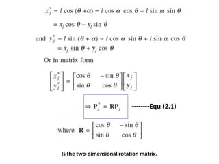 Two Dimensionsal Rotation geometric Transformations in CAD subject scaling rotation etc.pptx