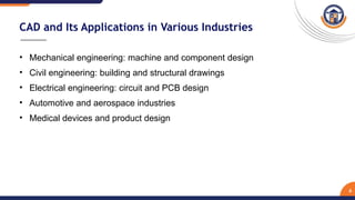 Comprehensive Overview of Computer Aided Design and Manufacturing ...