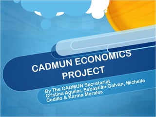 Cadmun economics project