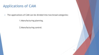CAD PPT computer aided design for engineering | PPTX