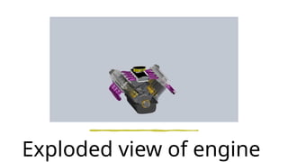 CAD Presentation about V8 engine design (Solidworks) | PPTX