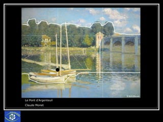 Le Pont d’Argenteuil Claude Monet 