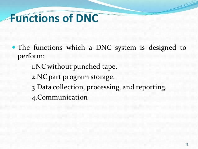 dnc systems for cnc dnc systems for cnc