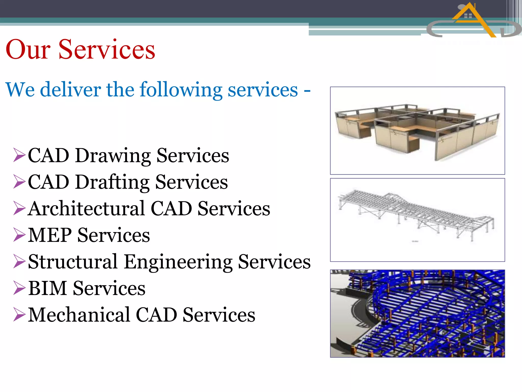 CAD Services India is your one stop shop for comprehensive CAD ...