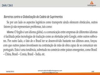 18/06/2015
samuel.sobrinho@anhanguera.com
ssobrinhoo@gmail.com
190
260/261
 
