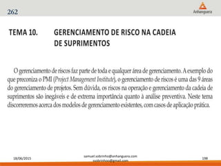 18/06/2015
samuel.sobrinho@anhanguera.com
ssobrinhoo@gmail.com
198
262
 