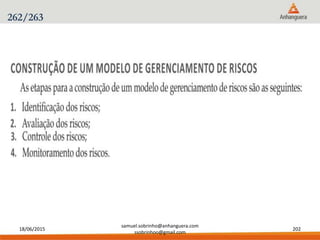 18/06/2015
samuel.sobrinho@anhanguera.com
ssobrinhoo@gmail.com
202
262/263
 