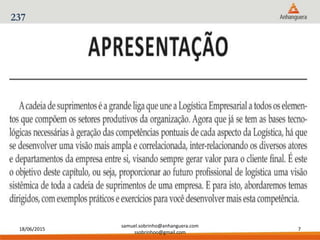 18/06/2015
samuel.sobrinho@anhanguera.com
ssobrinhoo@gmail.com
7
237
 