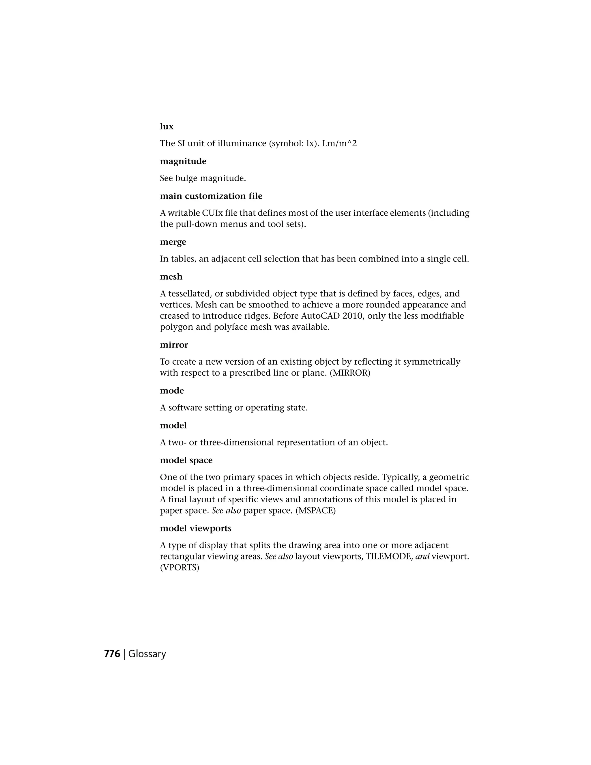 CAD (Computer Aided Drafting)