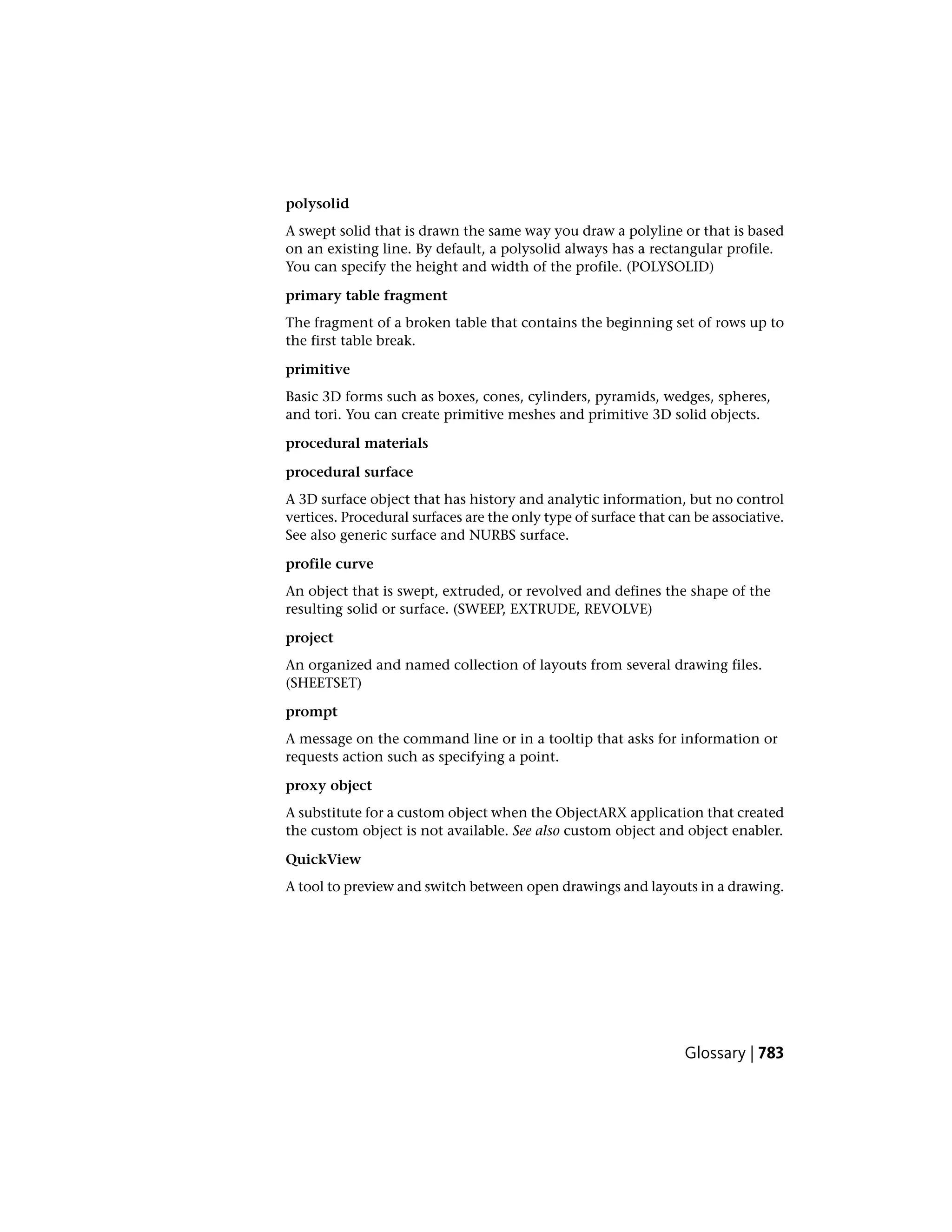 CAD (Computer Aided Drafting)