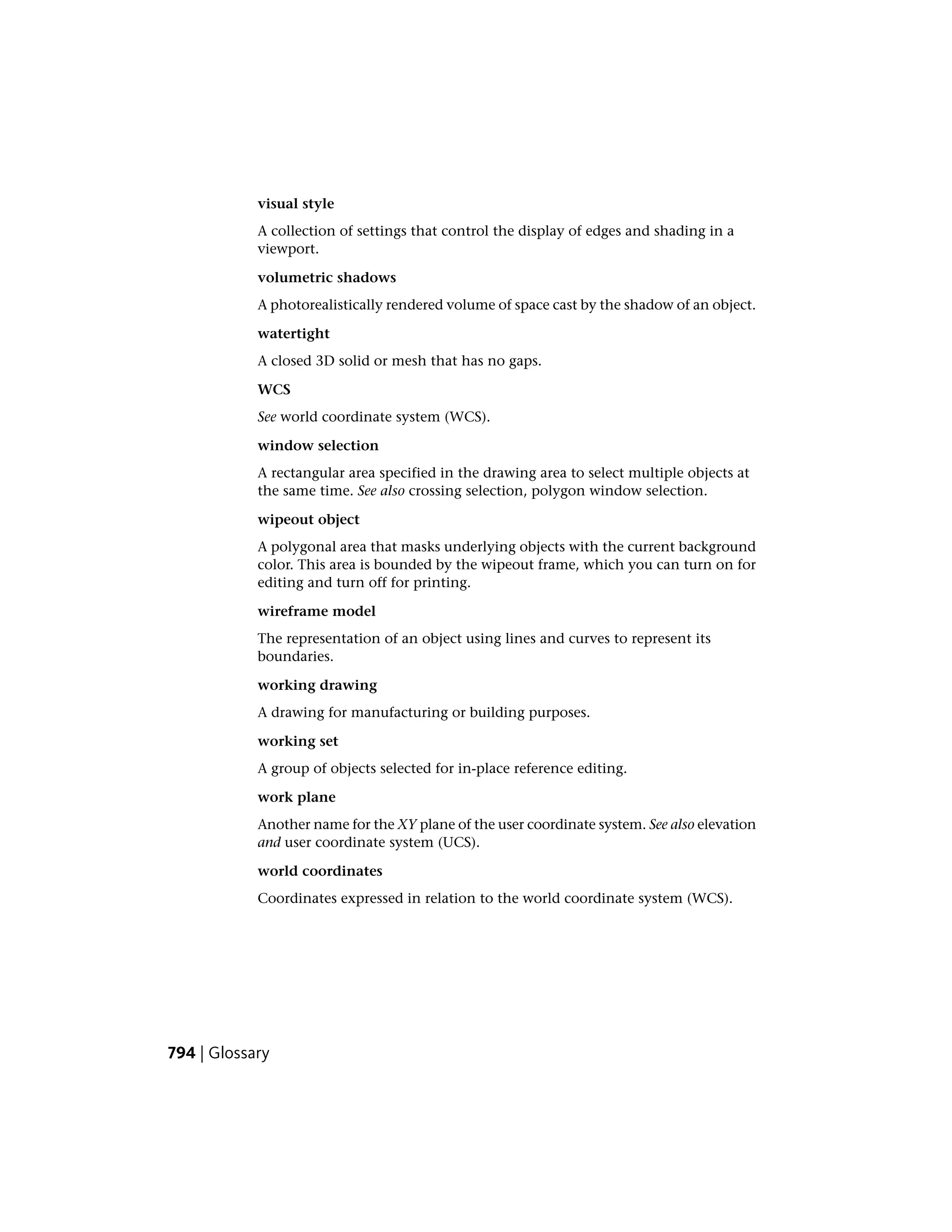 CAD (Computer Aided Drafting)