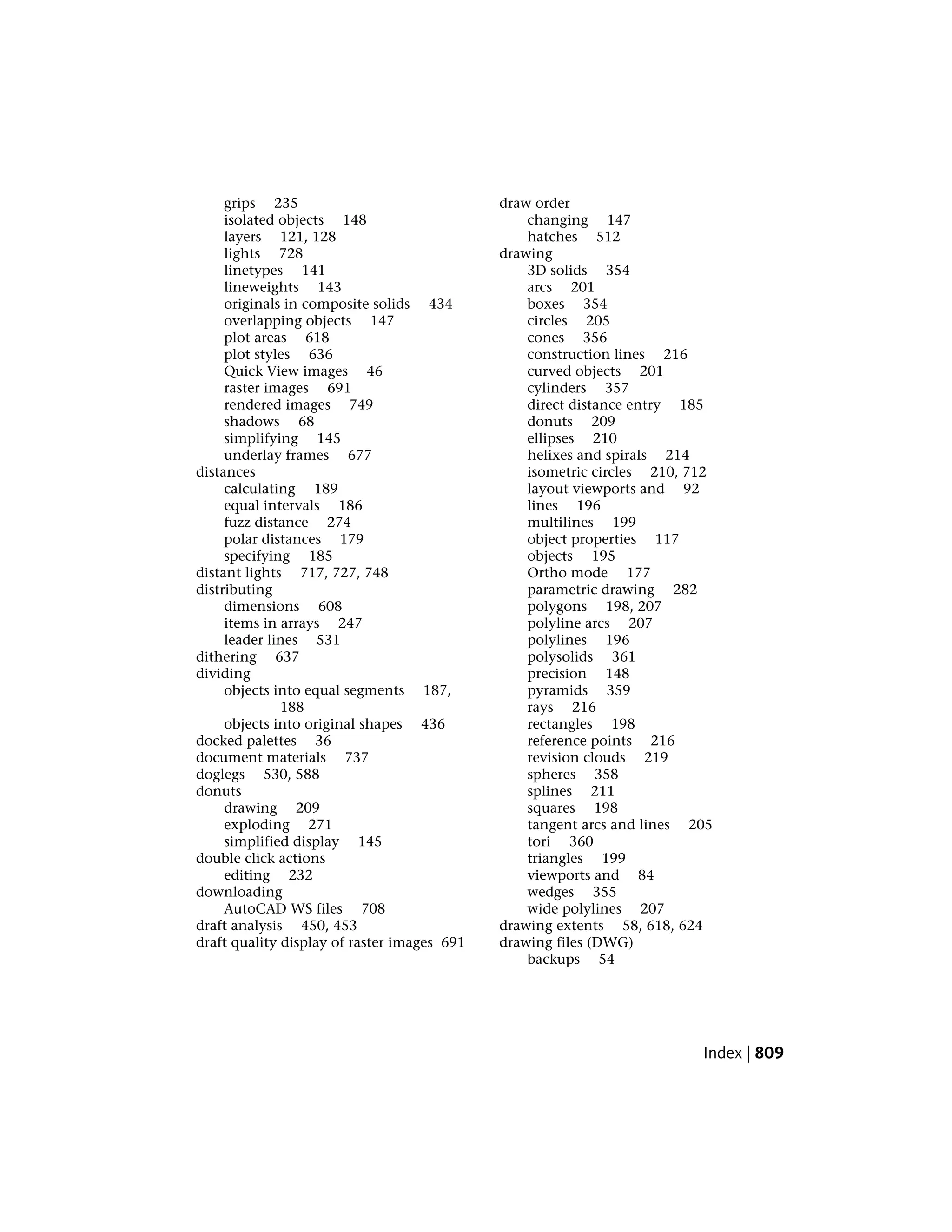 CAD (Computer Aided Drafting)