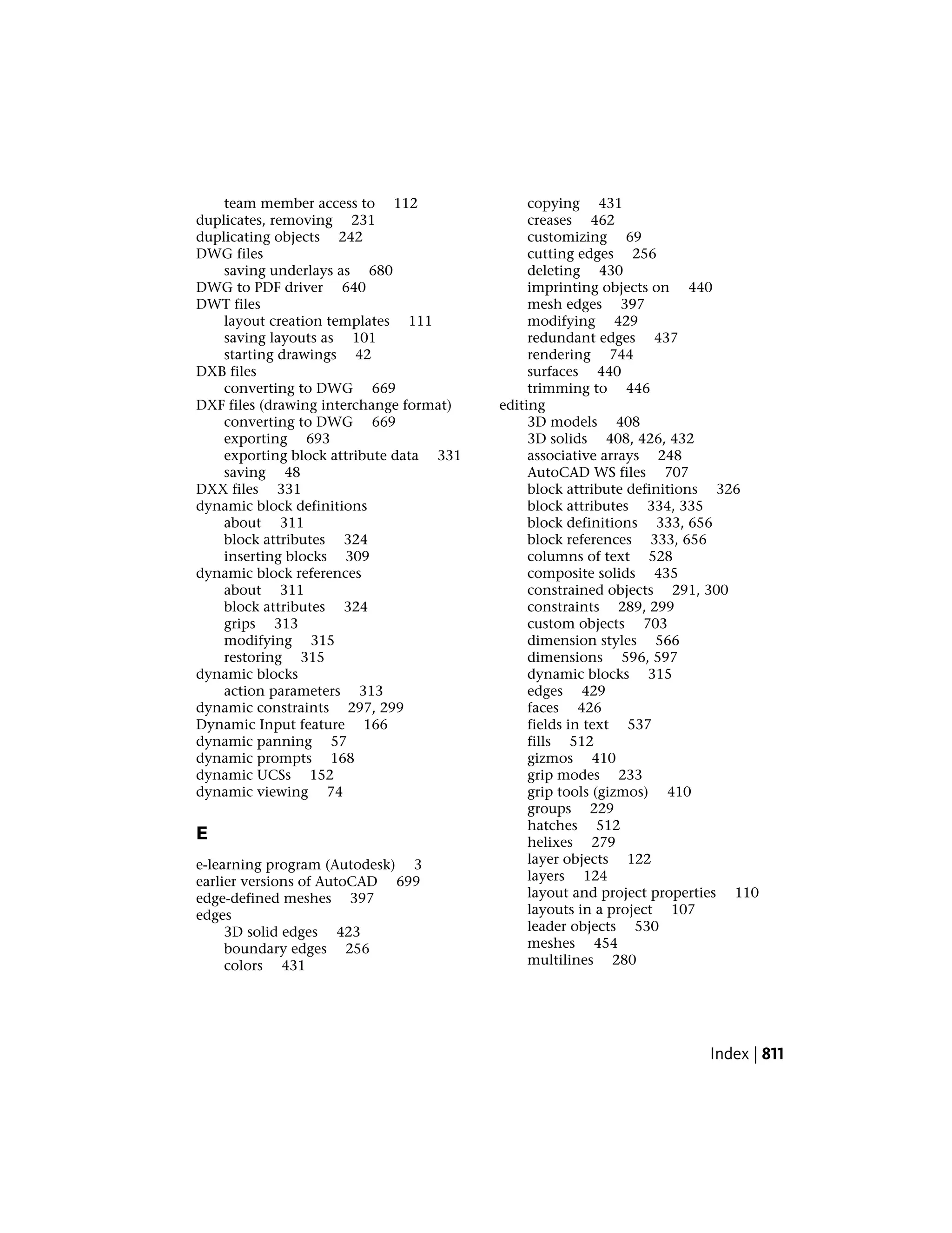 CAD (Computer Aided Drafting)
