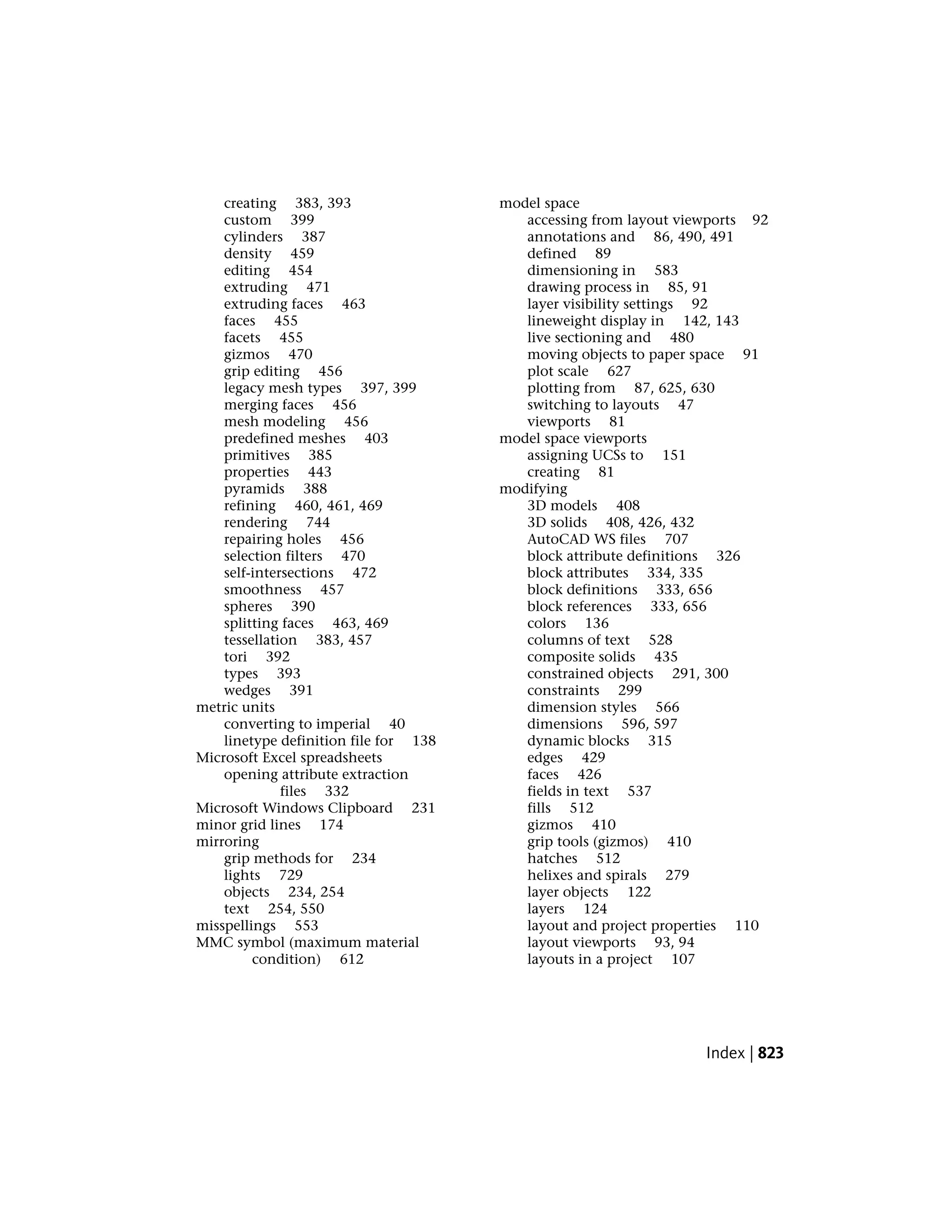 CAD (Computer Aided Drafting)