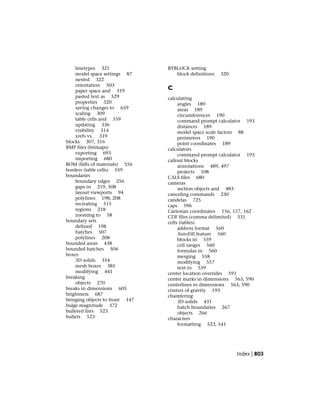 CAD (Computer Aided Drafting)
