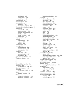CAD (Computer Aided Drafting)