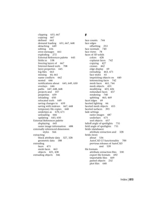 CAD (Computer Aided Drafting)