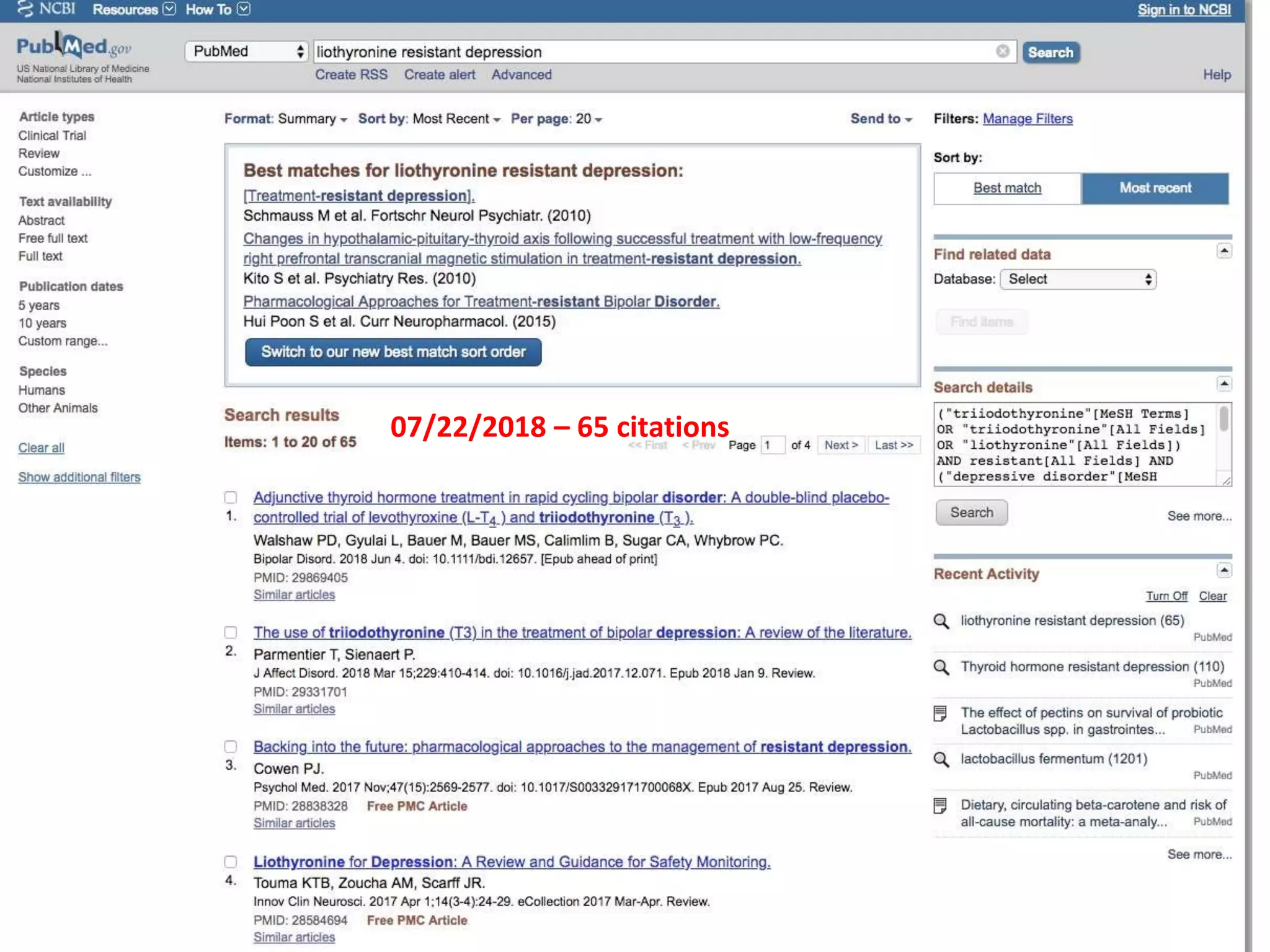 07/22/2018 – 65 citations
 