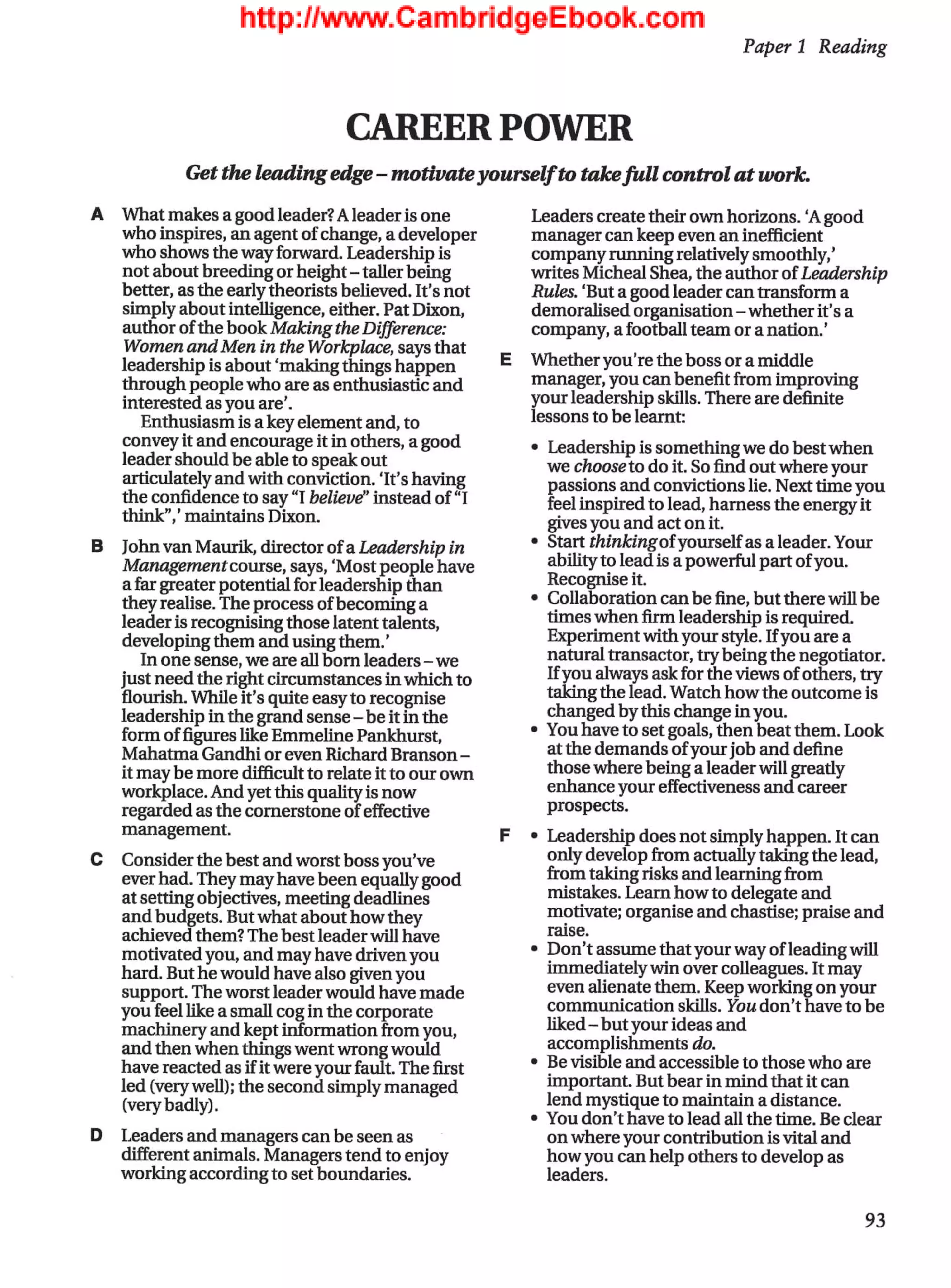 Cae cambridge certificate in advanced english 2