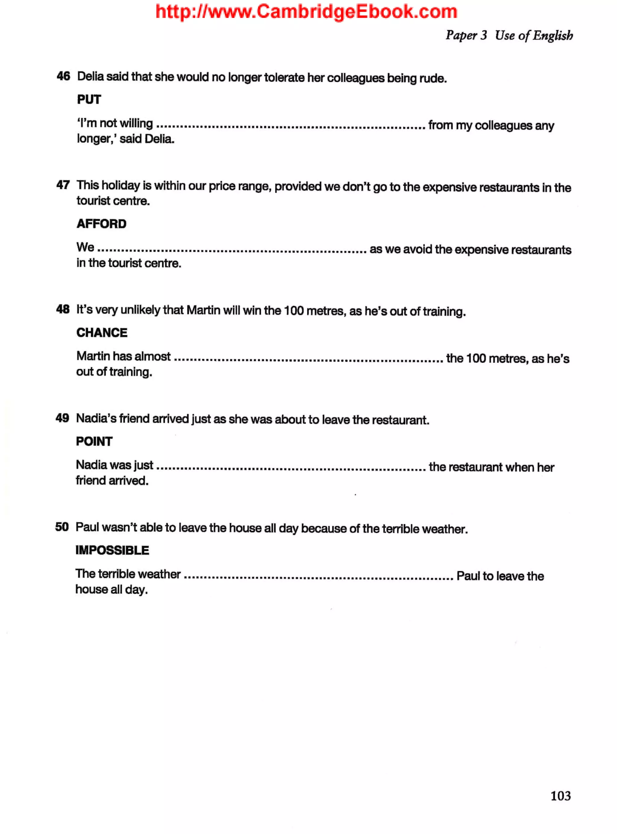 Cae cambridge certificate in advanced english 2