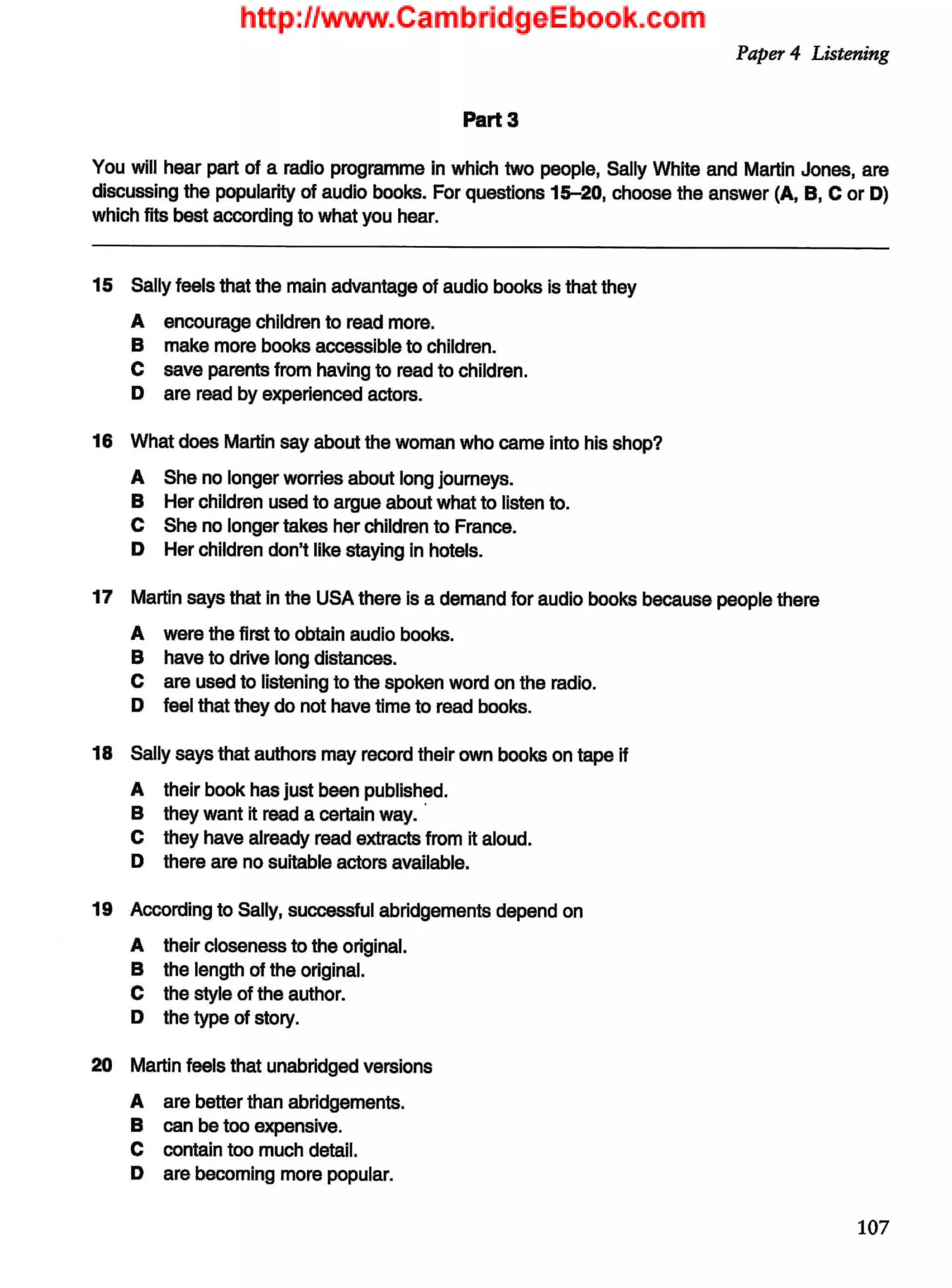 Cae cambridge certificate in advanced english 2