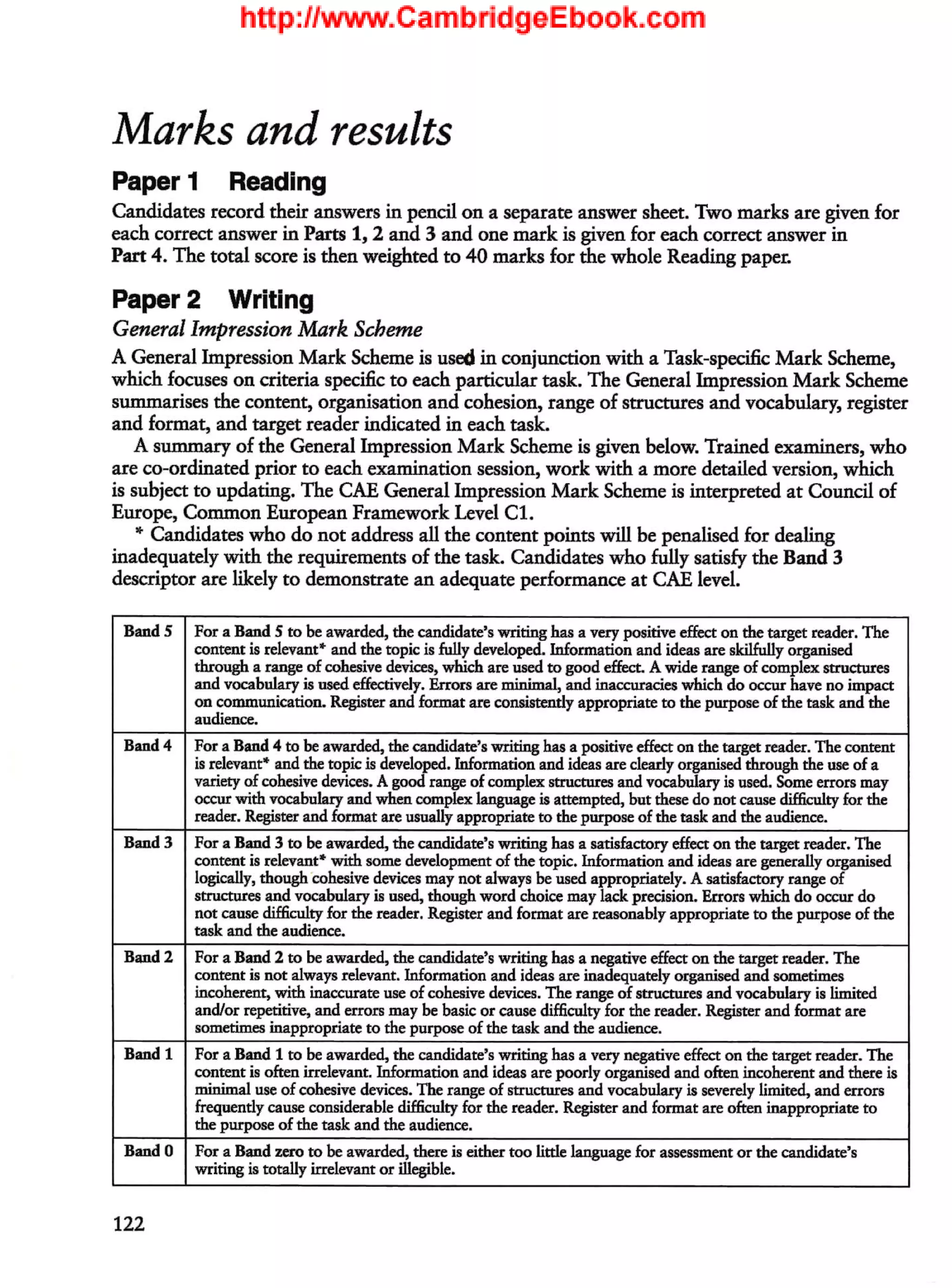 Cae cambridge certificate in advanced english 2
