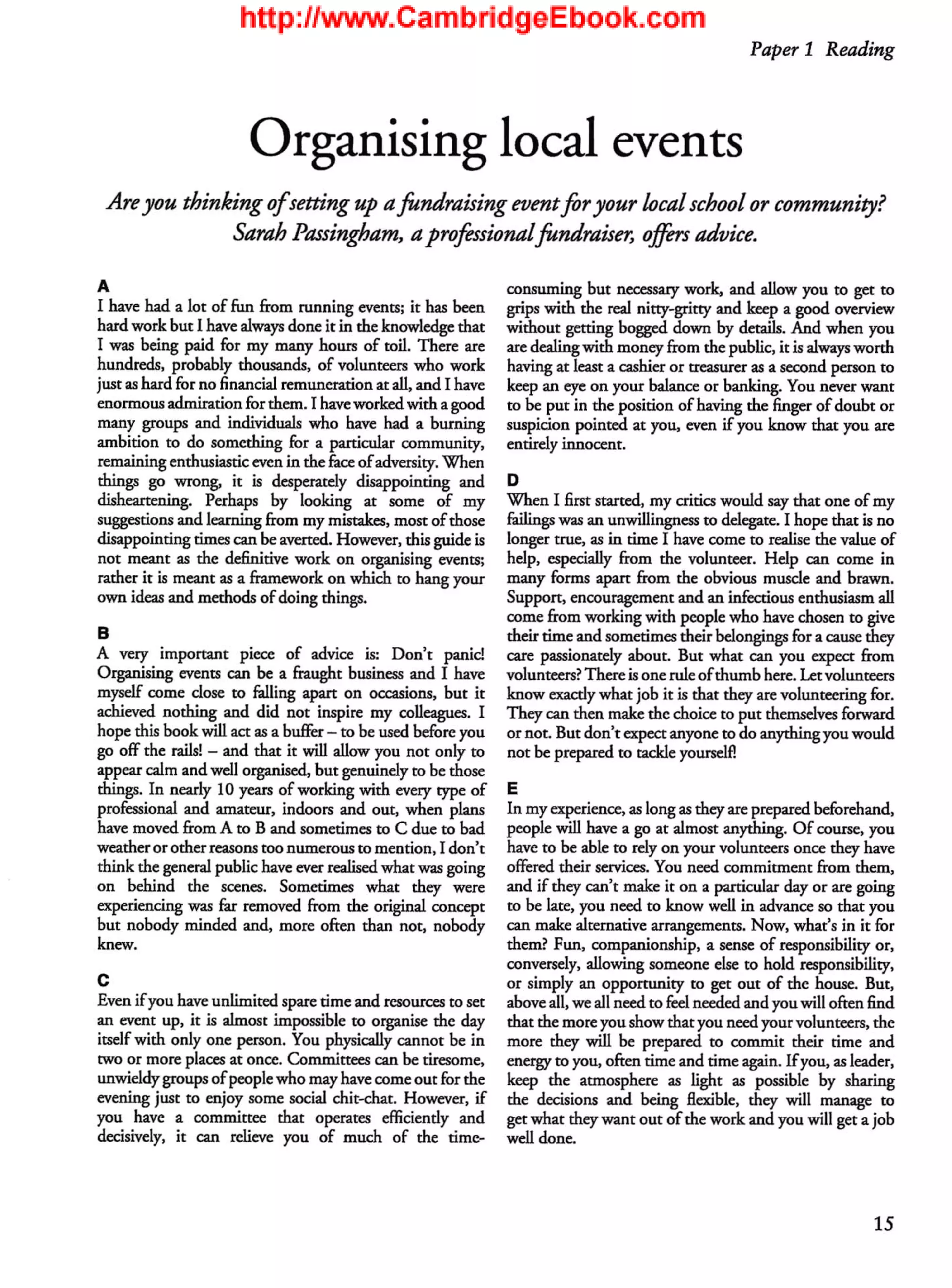 Cae cambridge certificate in advanced english 2