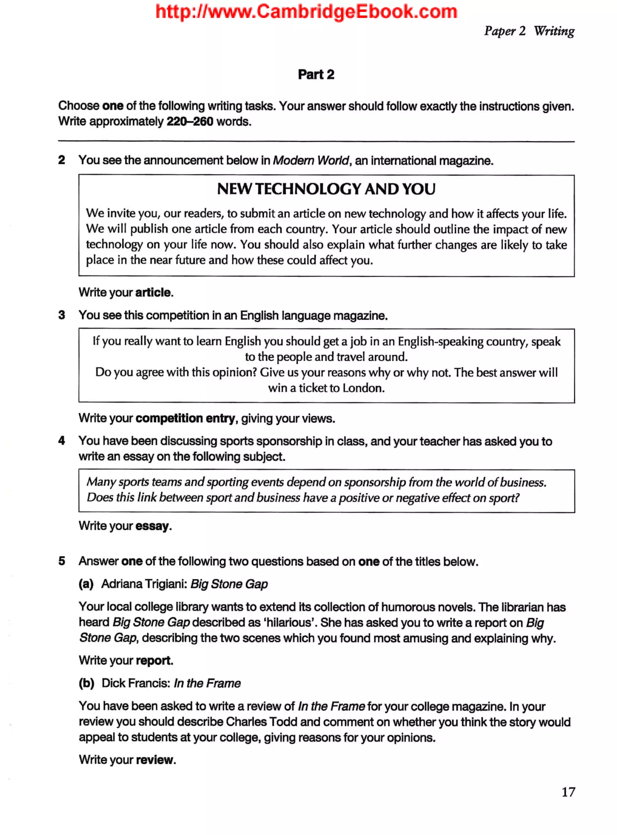 Cae cambridge certificate in advanced english 2