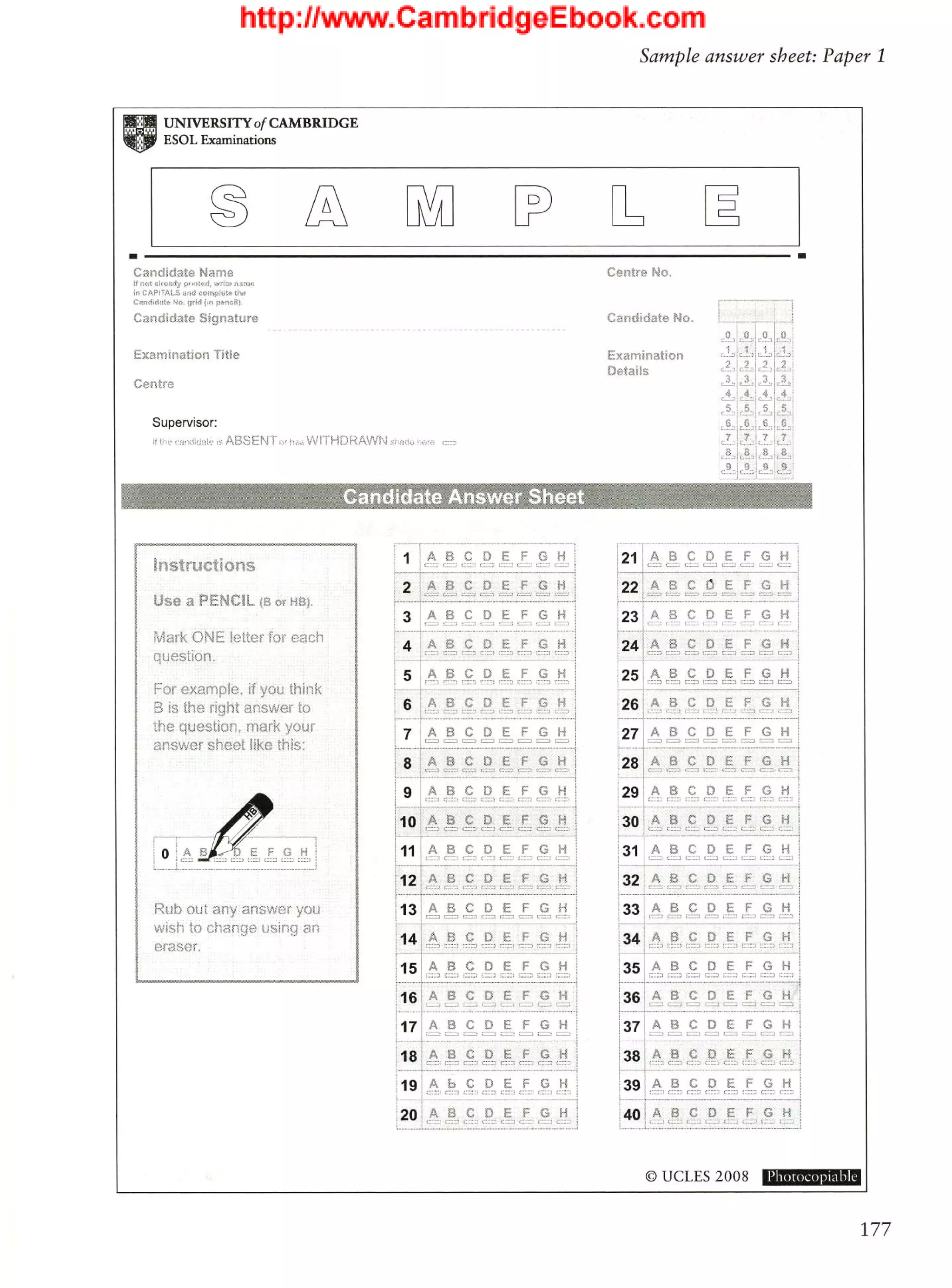 Cae cambridge certificate in advanced english 2