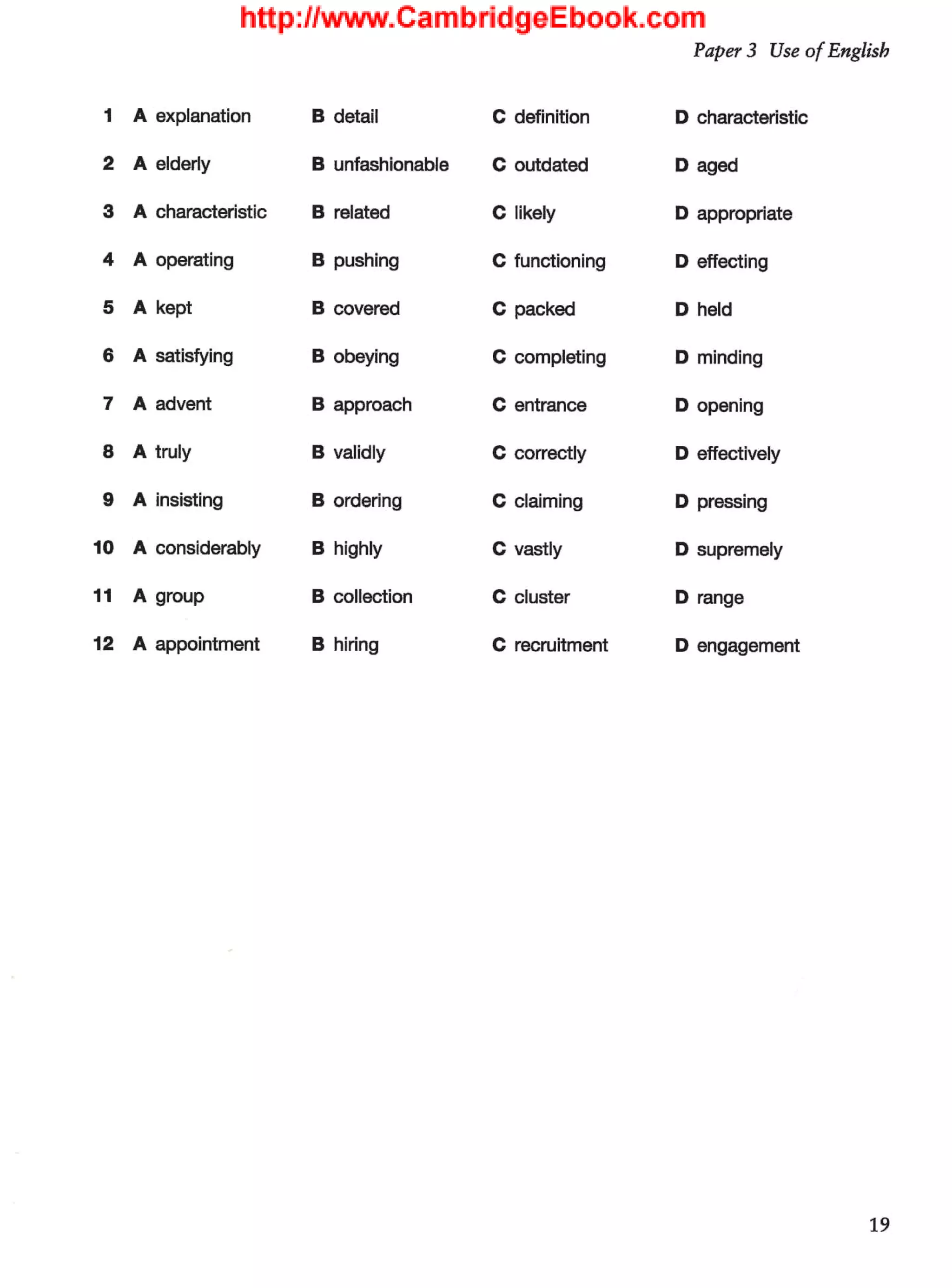 Cae cambridge certificate in advanced english 2