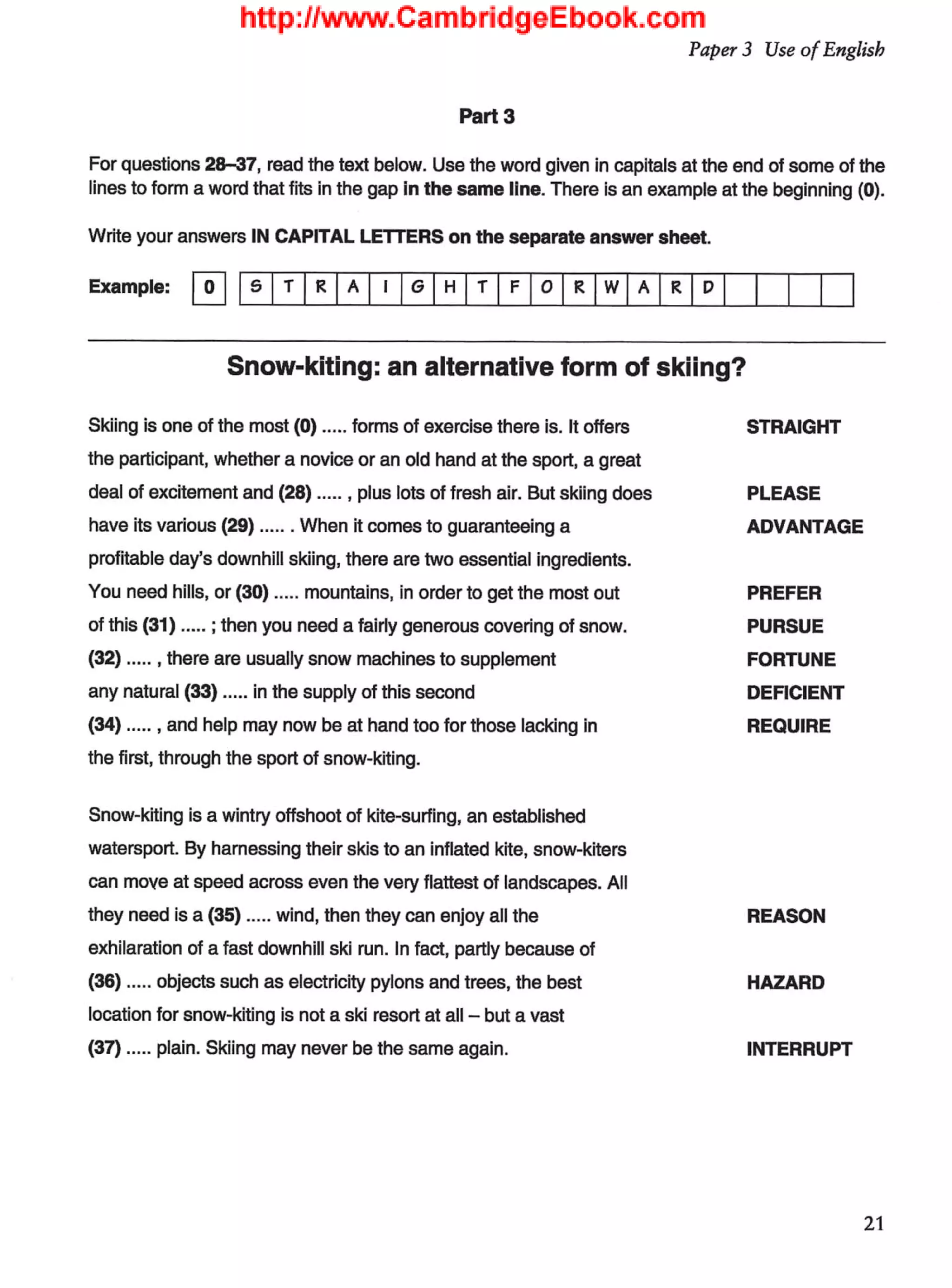 Cae cambridge certificate in advanced english 2
