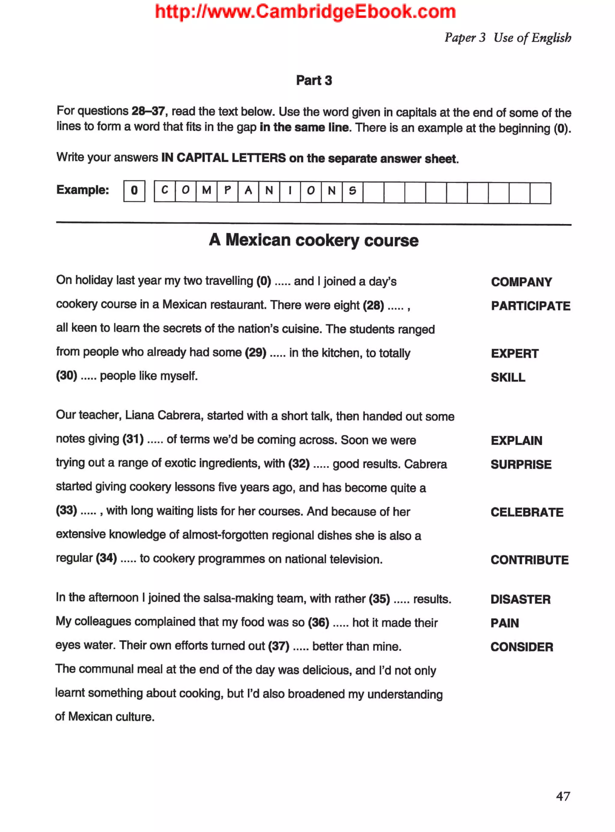 Cae cambridge certificate in advanced english 2