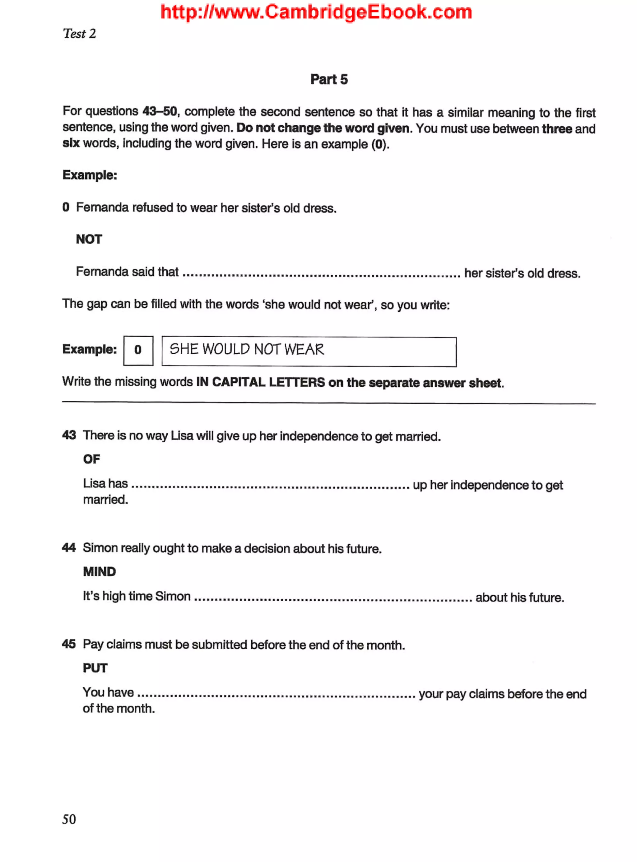 Cae cambridge certificate in advanced english 2