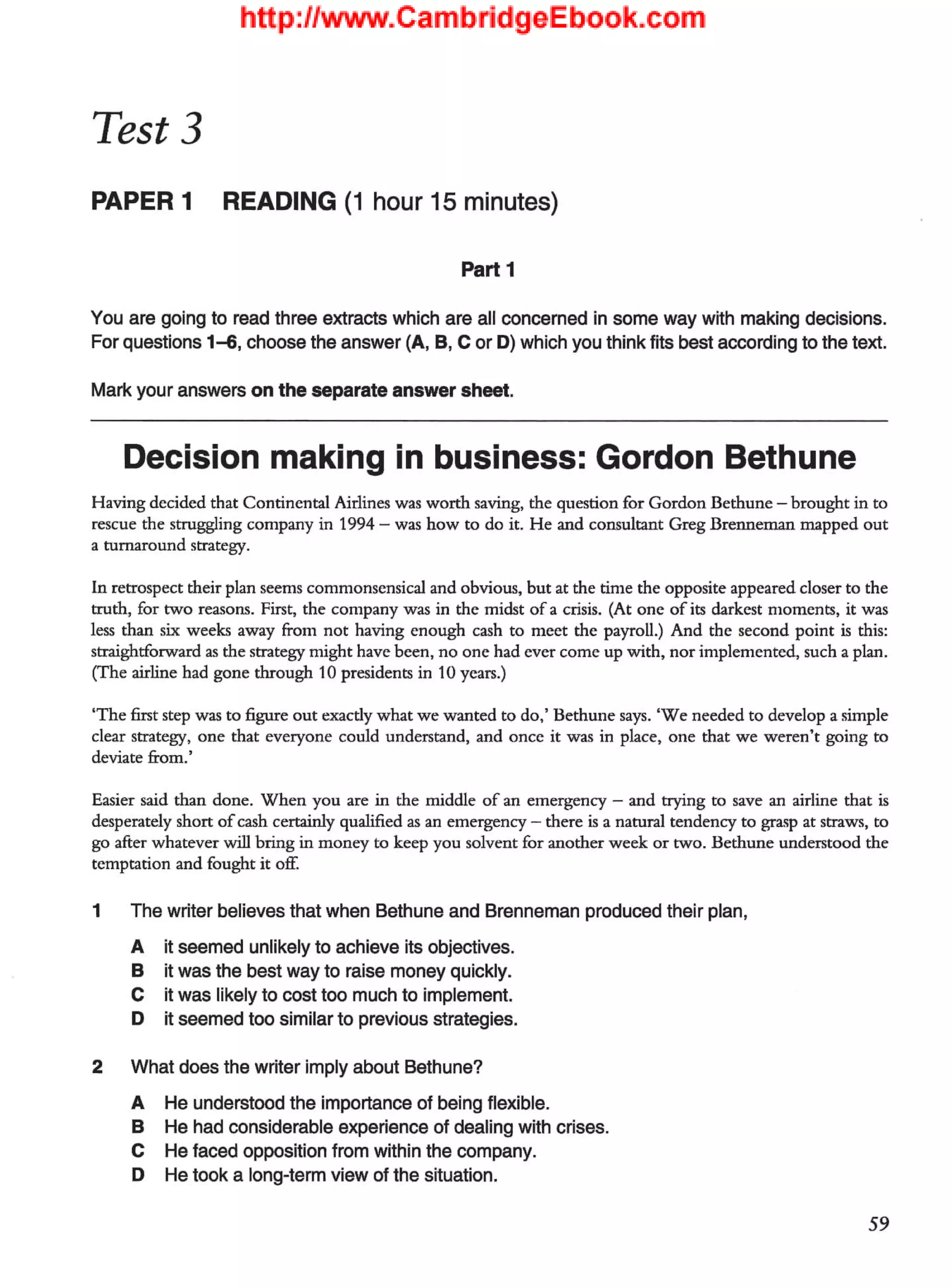 Cae cambridge certificate in advanced english 2