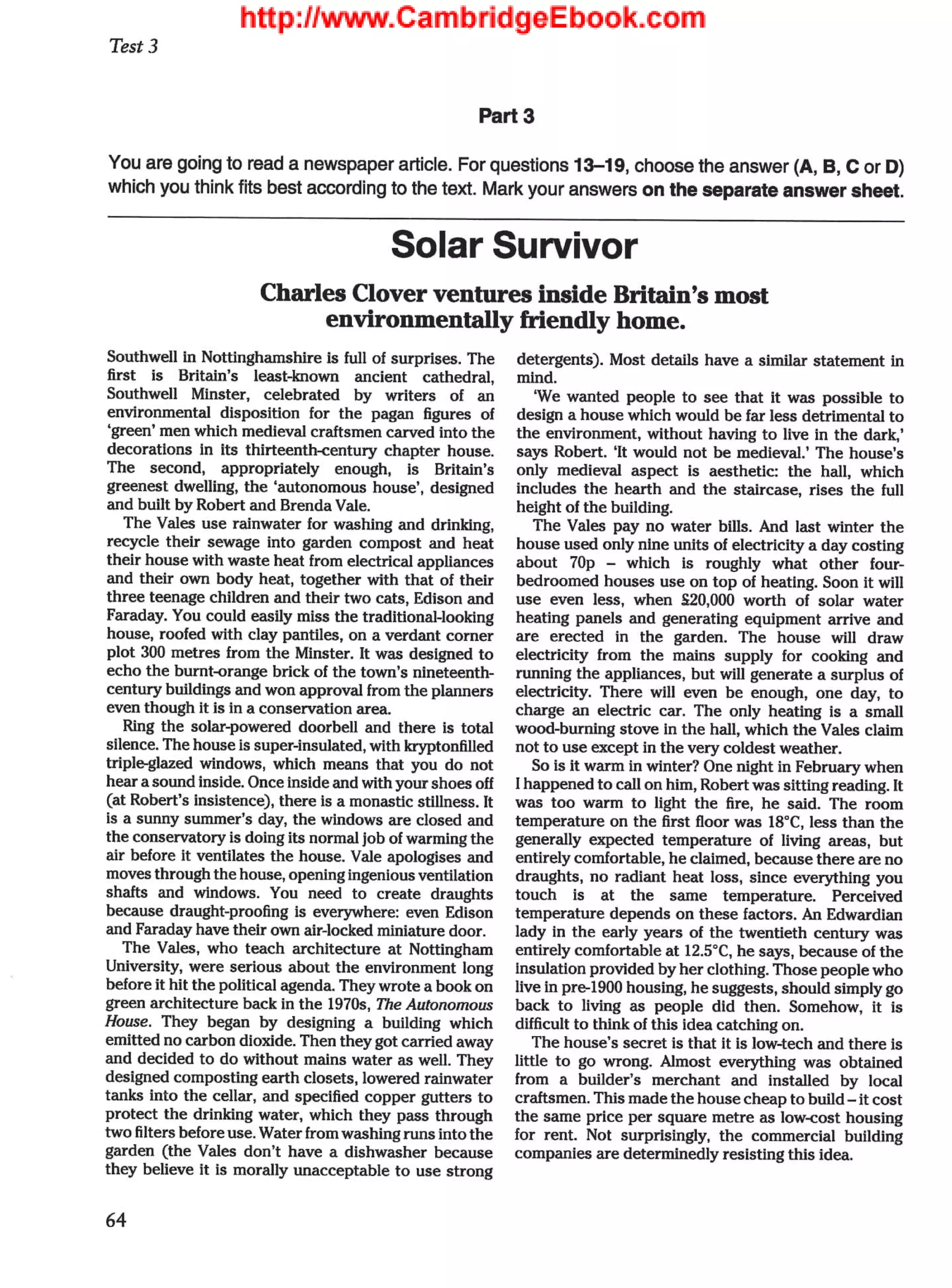 Cae cambridge certificate in advanced english 2