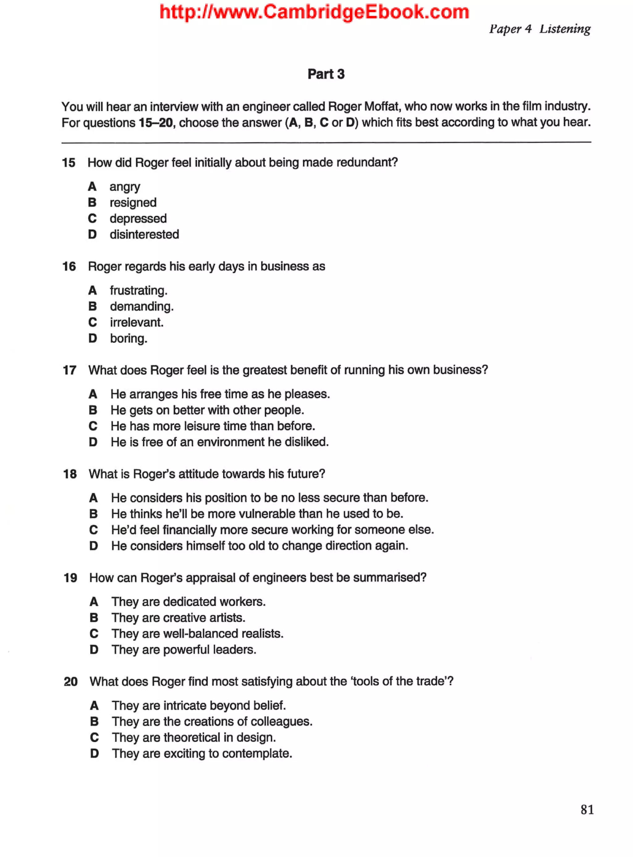 Cae cambridge certificate in advanced english 2