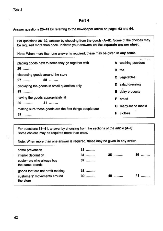 food safety test answers