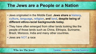 Who Are The Jews? - A Comprehensive Overview of Jewish History, Culture ...