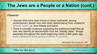 Jews Definition Who Are The Jews? - A Comprehensive Overview of Jewish History, Culture ...