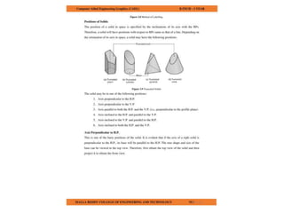COMPUTER AIDED ENGINEERING GRAPHICS notes