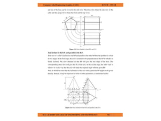 COMPUTER AIDED ENGINEERING GRAPHICS notes