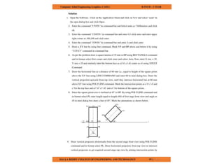 COMPUTER AIDED ENGINEERING GRAPHICS notes