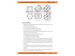 COMPUTER AIDED ENGINEERING GRAPHICS notes