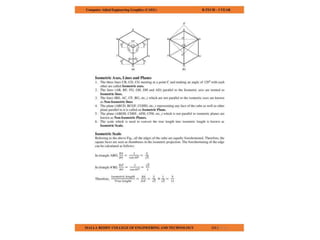 COMPUTER AIDED ENGINEERING GRAPHICS notes